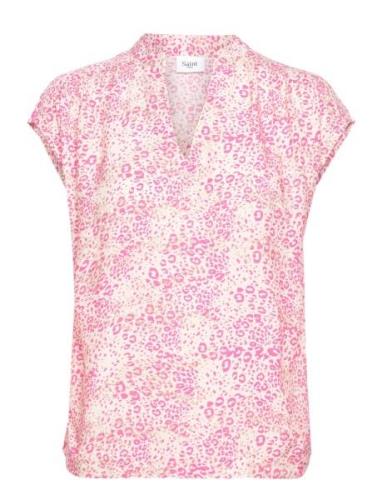 Saint Tropez Daciasz Ss Blouse Rosa