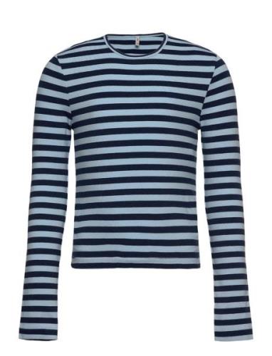 Kids Only Kogheidi L/S Short Cut Out Top Box Jrs Blå