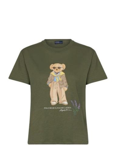 Polo Ralph Lauren Polo Bear Jersey Tee Khaki Green