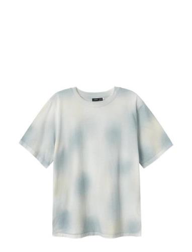 Nlnfultin Ss L Top Tops T-shirts Short-sleeved Blue LMTD