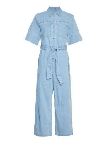 MSCH Copenhagen Mschshayla 2/4 Jumpsuit Blå