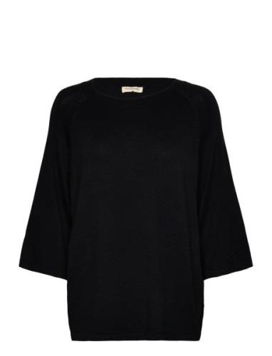 Josefina Top Tops Knitwear Jumpers Black Movesgood