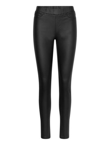 Betty Coated Legging Bottoms Leggings Black NORVIG