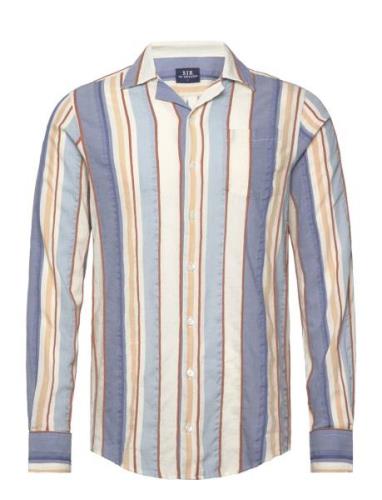 Brando Shirt Tops Shirts Casual Blue SIR Of Sweden