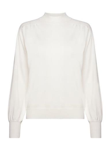 Fqclaudisse-Pullover Tops Knitwear Jumpers White FREE/QUENT