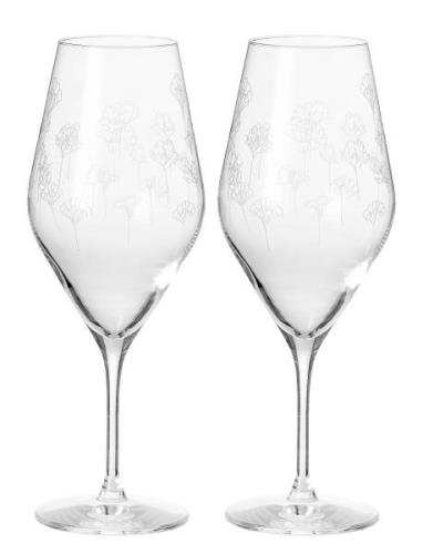 Flower Champagne - 2 Pcs Home Tableware Glass Champagne Glass Nude Fre...