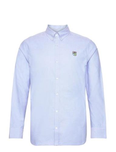 Sebastian Oxford Shirt Tops Shirts Casual Blue Tonsure