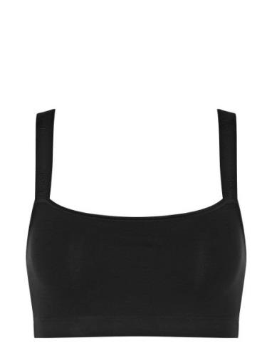 Sloggi Go Casual Top Lingerie Bras & Tops Soft Bras Bralette Black Slo...