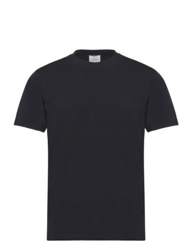 Mango Stretch Cotton T-Shirt Svart