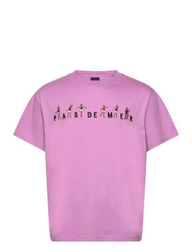 Ballet Tee Designers T-shirts Short-sleeved Pink Pas De Mer
