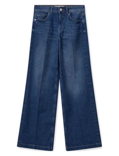 Mmdara Stina Jeans Bottoms Jeans Wide Blue MOS MOSH