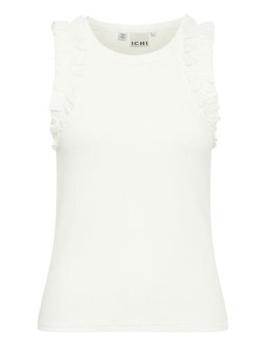 Ihpaityn To Tops T-shirts & Tops Sleeveless White ICHI