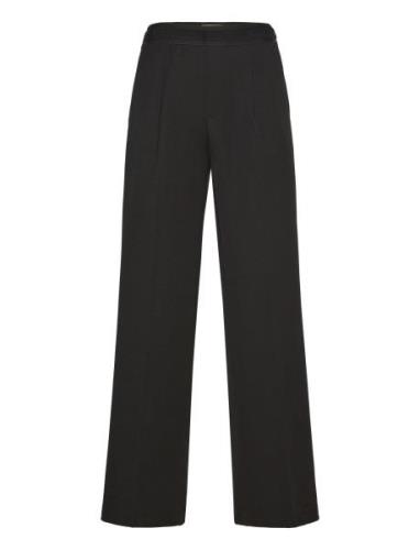 Fqkitty-Pant Bottoms Trousers Wide Leg Black FREE/QUENT