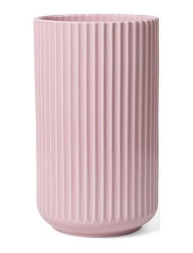 Lyngby Vase H25 Cm Rosa Porcelæn Home Decoration Vases Big Vases Pink ...