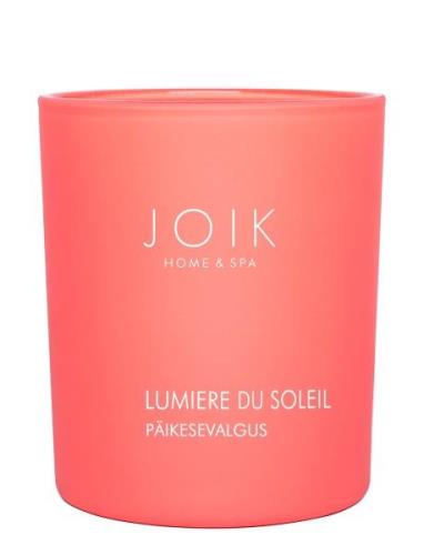 Joik Home & Spa Scented Candle Lumiere Du Soleil Doftljus Nude JOIK