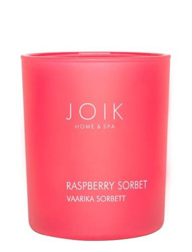 Joik Home & Spa Scented Candle Raspberry Sorbet Doftljus Nude JOIK