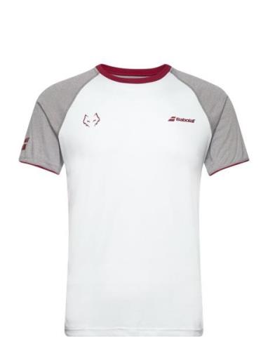 Crew Neck Tee Lebròn Sport T-shirts Short-sleeved White Babolat