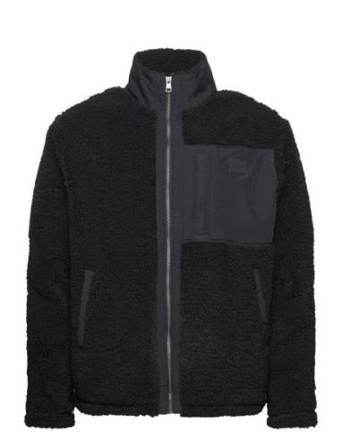 Fleece Jacket Tops Sweat-shirts & Hoodies Fleeces & Midlayers Black GA...