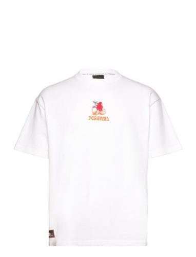 Percival Lemon Kreme Over D T Shirt Vit