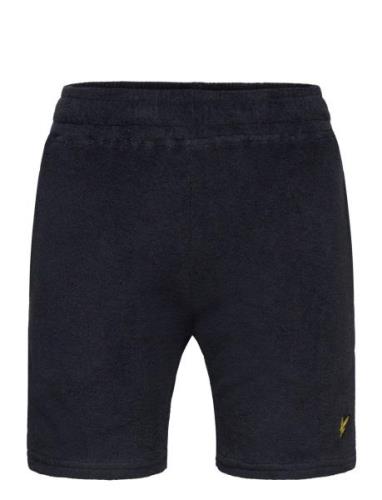 Towelling Short Bottoms Shorts Navy Lyle & Scott