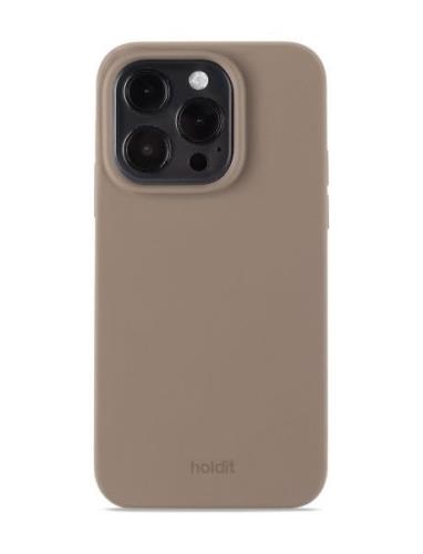 Holdit Silic Case Iph 15 Pro Brun