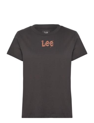 Small Lee Tee Tops T-shirts & Tops Short-sleeved Black Lee Jeans