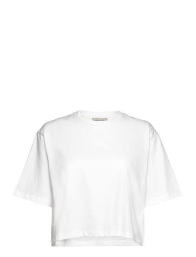 Mia Tee Tops T-shirts & Tops Short-sleeved White Residus