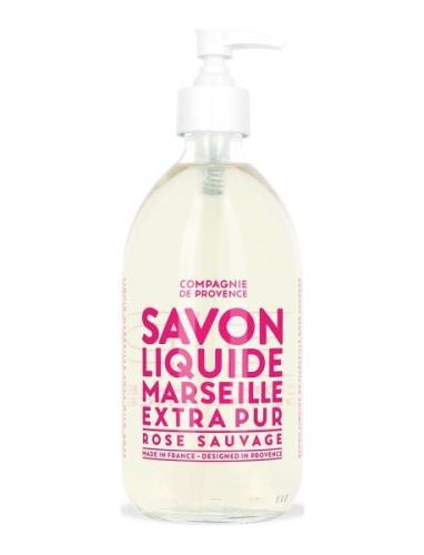 Liquid Marseille Soap Wild Rose 495 Ml Beauty Women Home Hand Soap Liq...