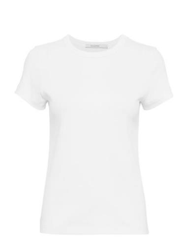 Famie T-Shirt Designers T-shirts & Tops Short-sleeved White Andiata