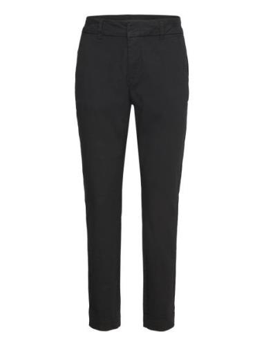 Kamette Pants Bottoms Trousers Slim Fit Trousers Black Kaffe