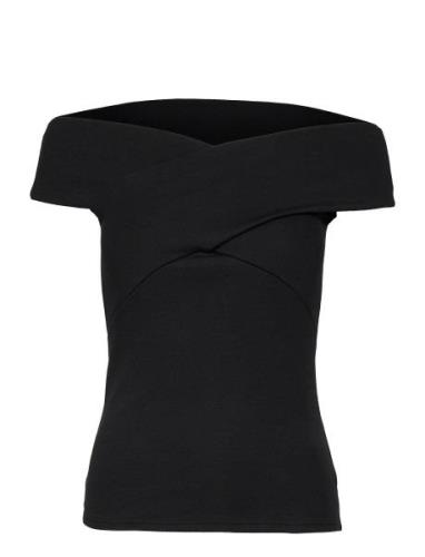 Abelena Top Designers T-shirts & Tops Short-sleeved Black Andiata