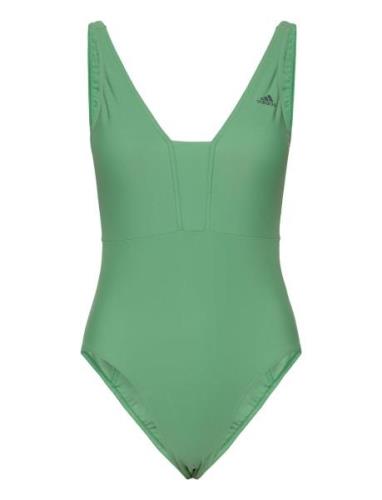 Iconisea 3S S Sport Swimsuits Green Adidas Sportswear