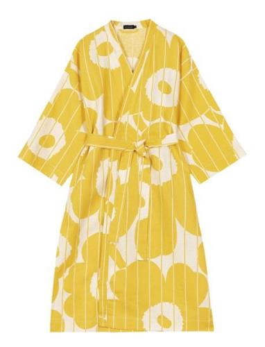 Vesi Unikko Home Robe Home Textiles Bathroom Textiles Robes Yellow Mar...