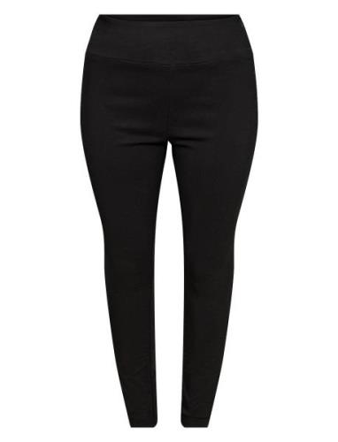 Wa-Smilla 3 Bottoms Trousers Slim Fit Trousers Black Wasabiconcept