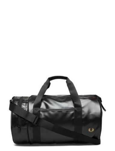 Tonal Classic Barrel Bag Bags Weekend & Gym Bags Black Fred Perry