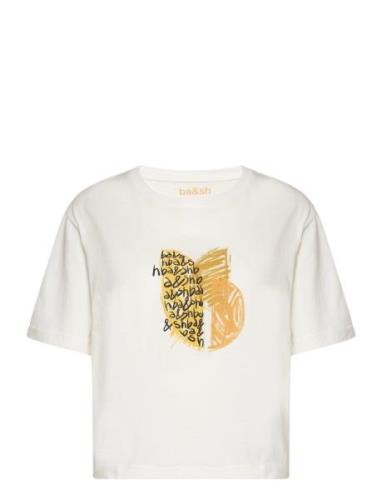 T-Shirt Emine Designers T-shirts & Tops Short-sleeved White Ba&sh