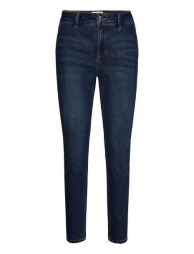Fqjane-Pant Bottoms Jeans Slim Blue FREE/QUENT
