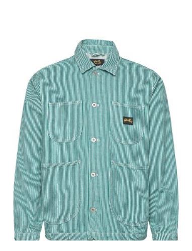 Coverall Jacket Designers Overshirts Green Stan Ray