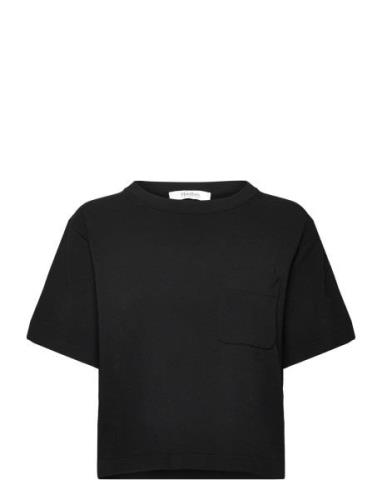 Acro Designers T-shirts & Tops Short-sleeved Black Max Mara Leisure