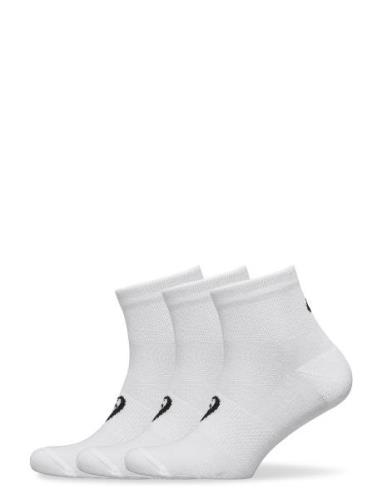 3Ppk Quarter Sport Socks Regular Socks White Asics