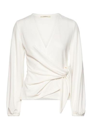 Catjaiw Blouse Tops Blouses Long-sleeved White InWear