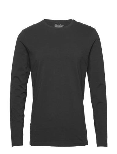 Long Sleeve Slim Tops T-shirts Long-sleeved Black Bread & Boxers