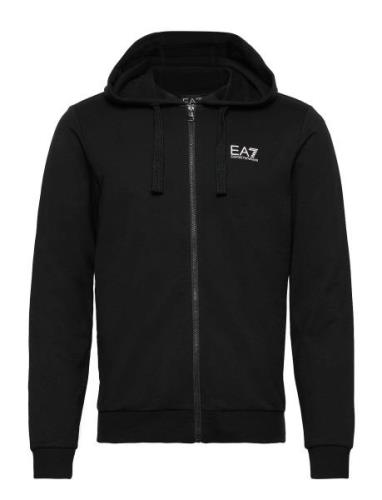 Sweatshirt Tops Sweat-shirts & Hoodies Hoodies Black EA7