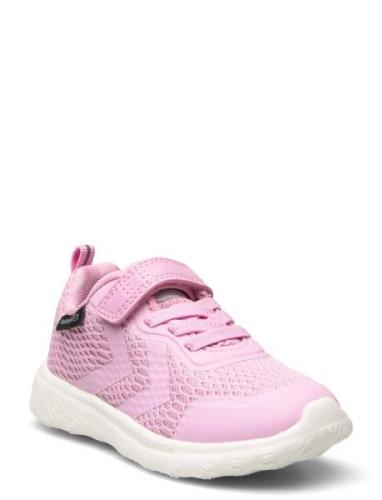 Actus Tex Recycled Jr Sport Sneakers Low-top Sneakers Pink Hummel