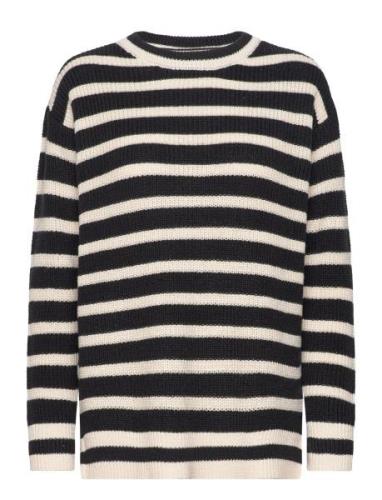 Vero Moda Vmfabulous Ls Long O-Neck Pull. Boo Marinblå