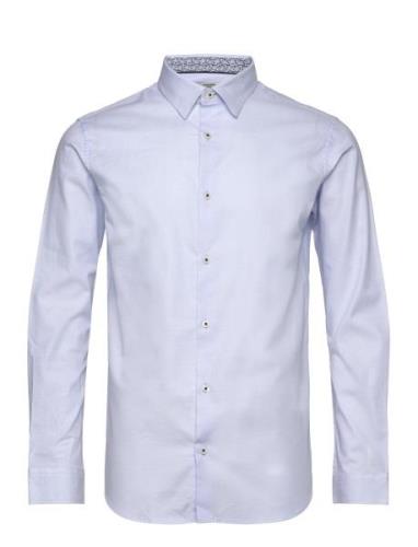 Jack & J S Jprblanordic Detail Shirt L/S Blå