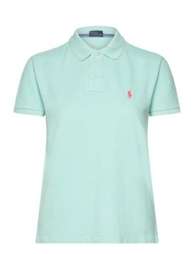 Classic Fit Mesh Polo Shirt Tops T-shirts & Tops Polos Green Polo Ralp...