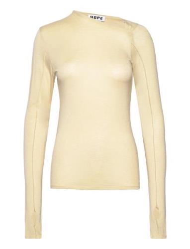 Hope Long-Sleeve Asymmetrical Top Gul