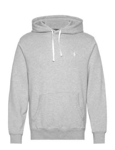 Loopback Fleece Hoodie Tops Sweat-shirts & Hoodies Hoodies Grey Polo R...