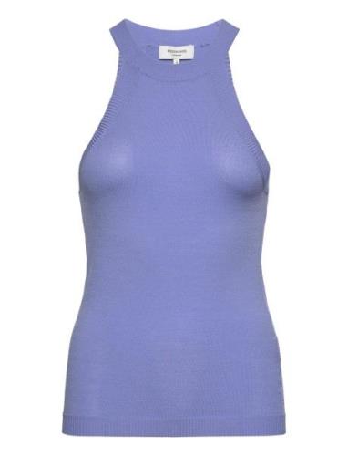 Top Tops T-shirts & Tops Sleeveless Blue Rosemunde